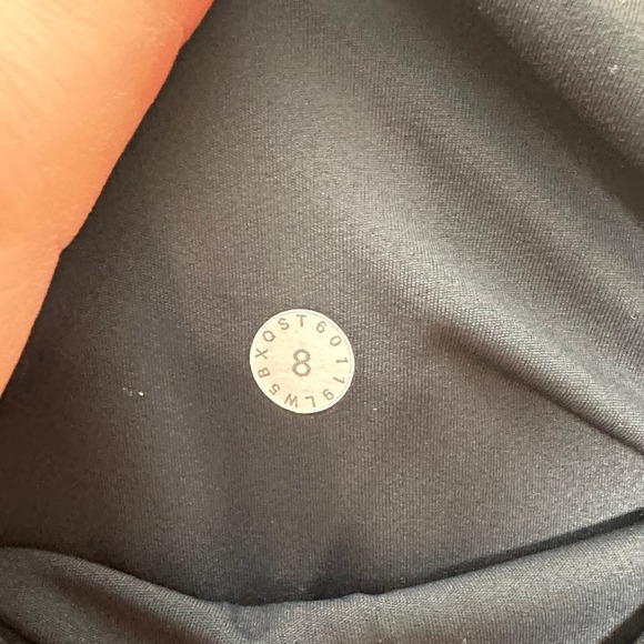 LULULEMON Fast & Free 7/8 Tight II *Non-Reflective Nulux 25" Melanite {D7} - Picture 7 of 7